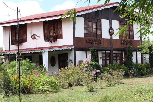 The exterior building of Mater Dei Academy-College of Agribusiness.